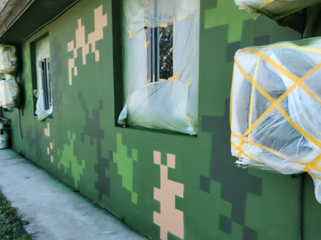 宁河海洋 / 林地场景数码伪装