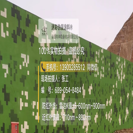 宁河专业承接园区围墙迷彩喷涂、